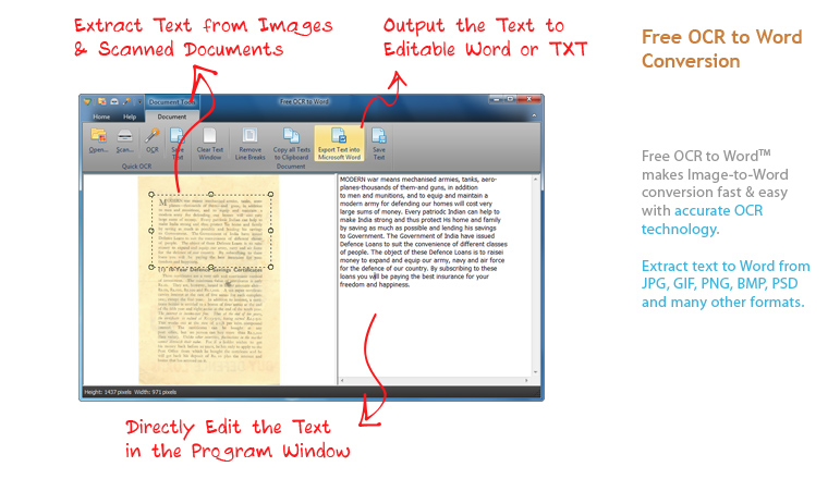 Best OCR to Word Software to Extract Text from Image to Save as Word